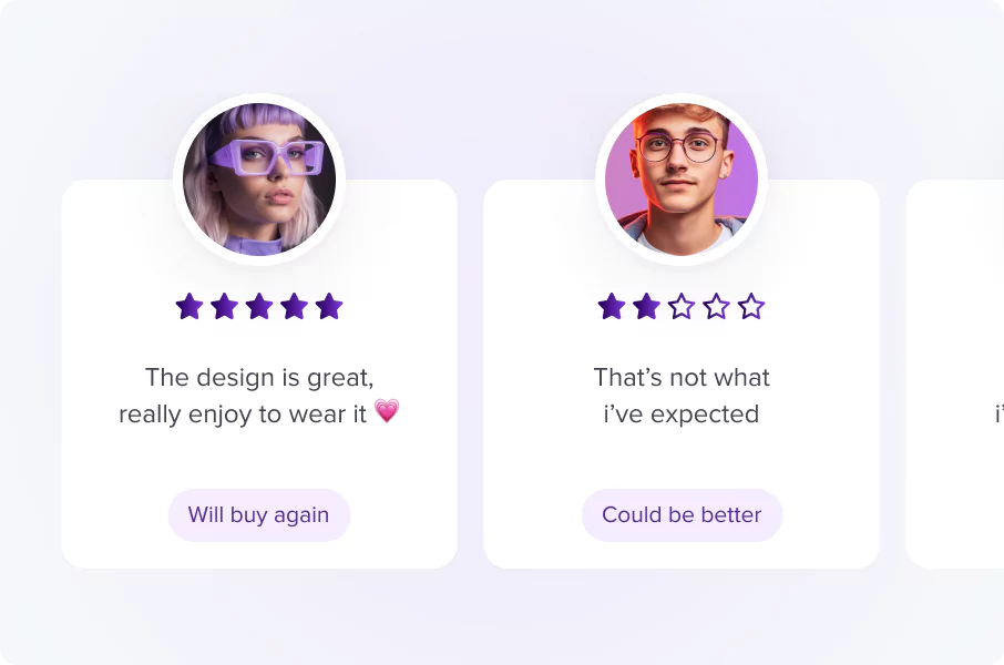 Collect feedback on how you can improve